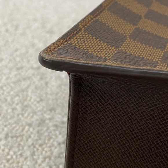 Authentic Pre-Owned Louis Vuitton Bag Sac Plat Damier Ebene Canvas Tote - Picture 6 of 16